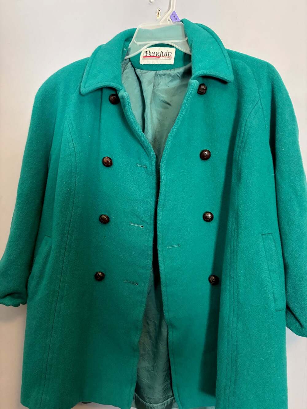Penguin Women’s Wool Blend Double Breasted Coat Size 12
